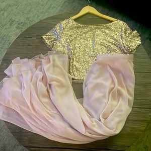 Revelry bridesmaid dress—-2 piece